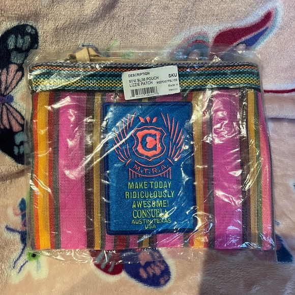 Colorful Striped Pouch - Picture 1 of 1